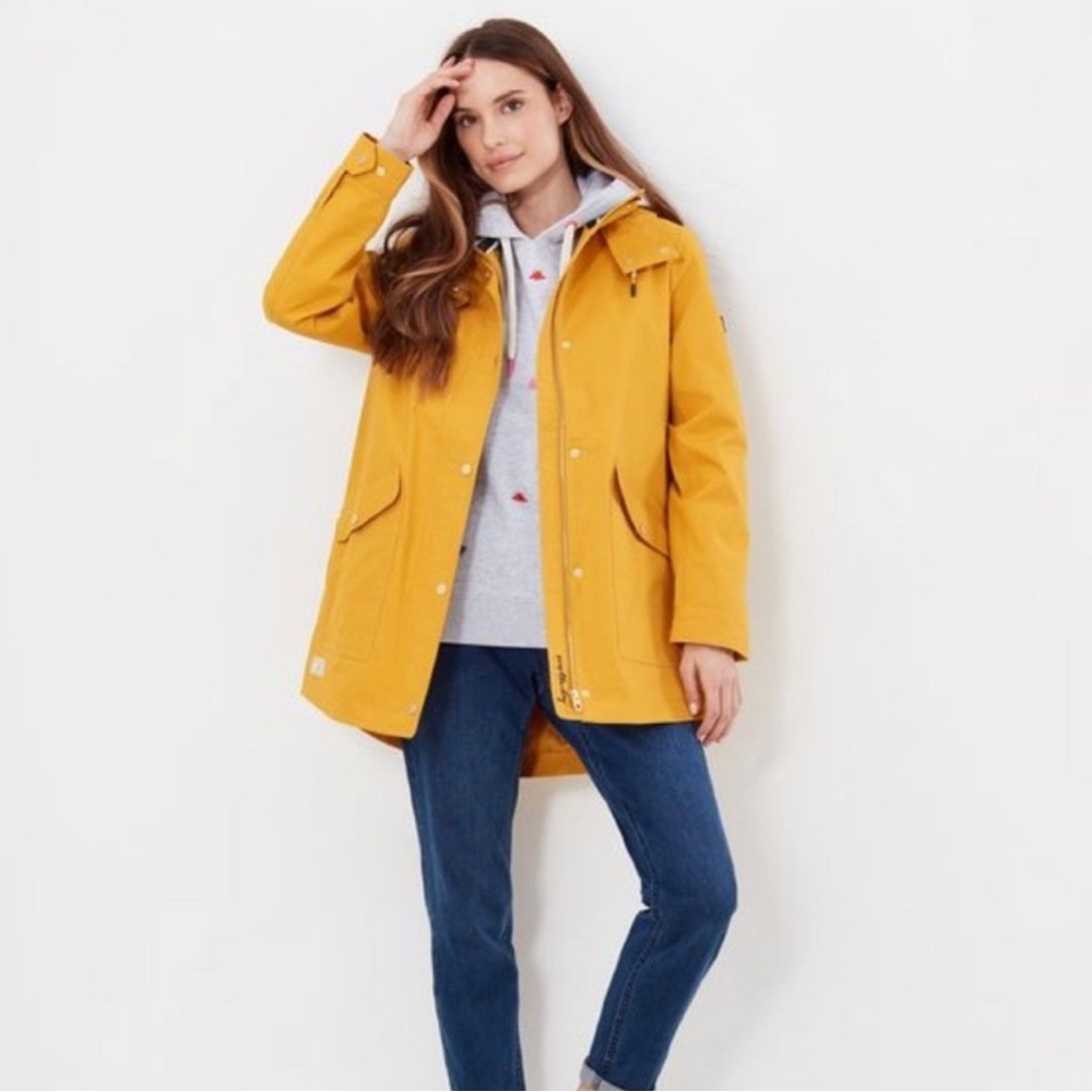 Joules Yellow Nautical Raincoat